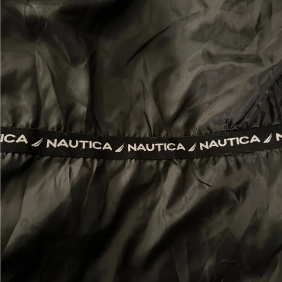 Nautica coat water resistant removable hood XXL black - Picture 4 of 7